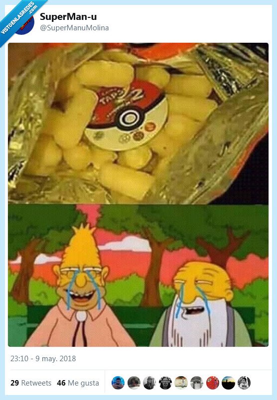 los simpson,viejos,tazos,patatas