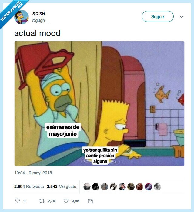 sentir,histeria,examenes