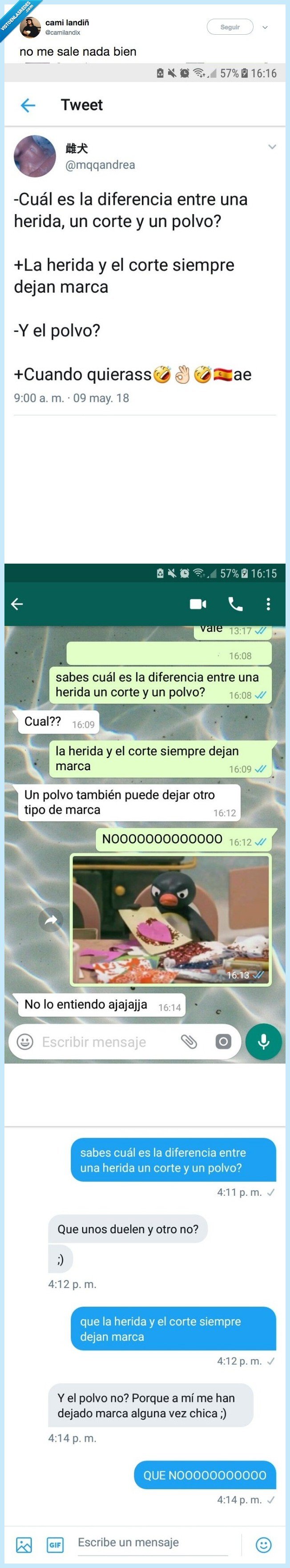 ganar,nada,bien,herida,marca