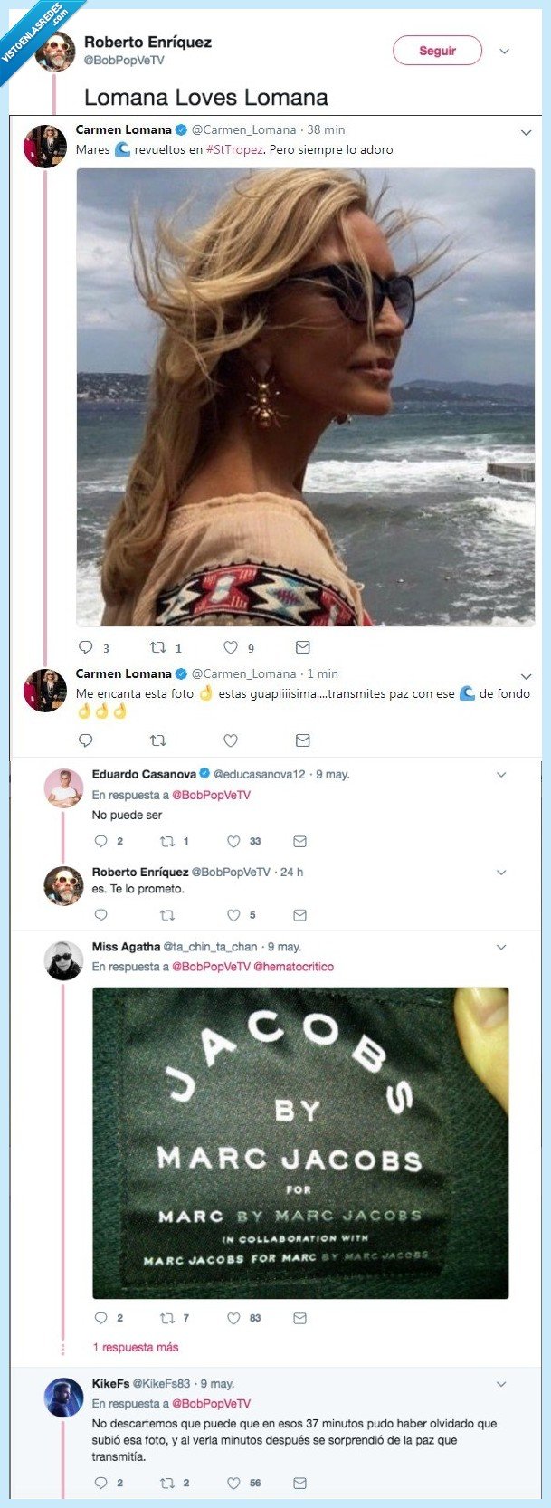 cm,carmen lomana,manco,cagar