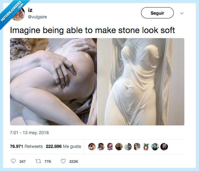 488082 - Imagina ser capaz de hacer que el mármol parezca blando, por @vuIgaire