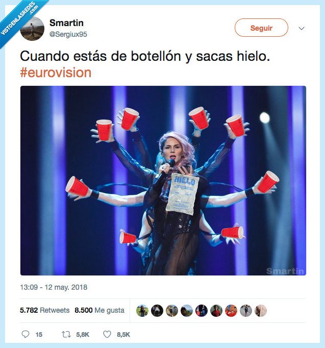 ponte hielo,meme,eurovisión