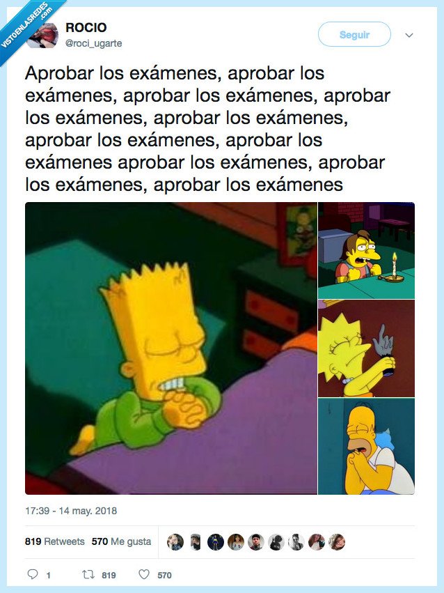 época,exámenes,rezar