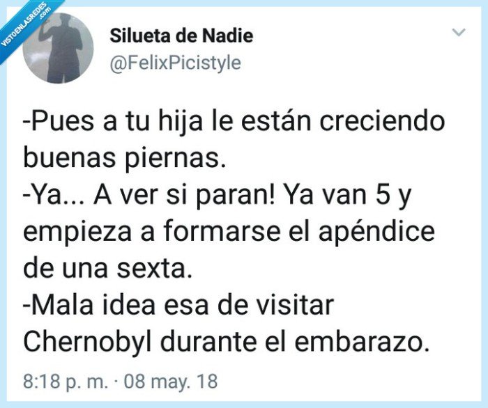 Piernas,hija,correr,humor,Chernobyl