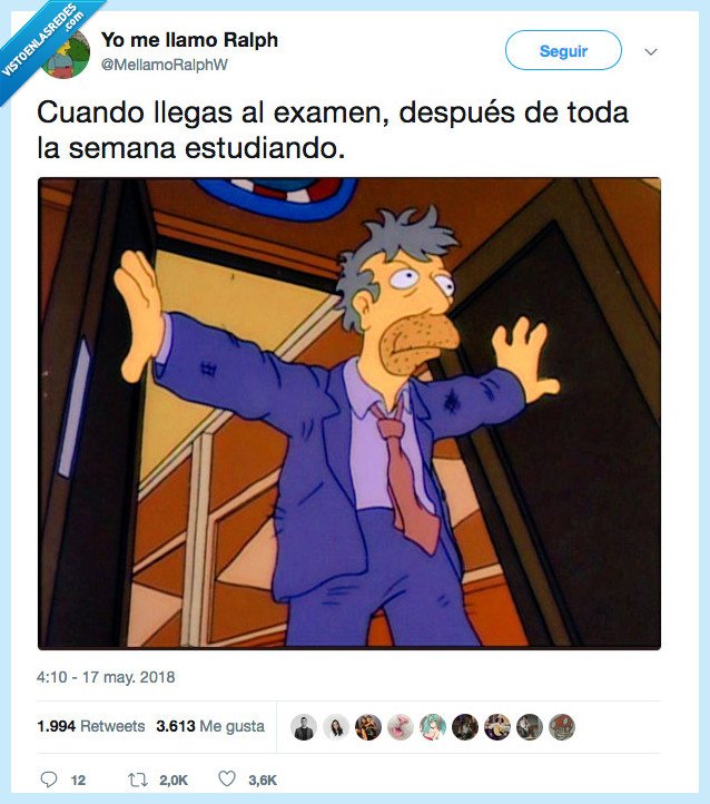 renacido,examen,estudiar