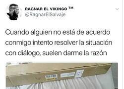 Enlace a El secreto está en el diálogo, por @ragnarelsalvaje