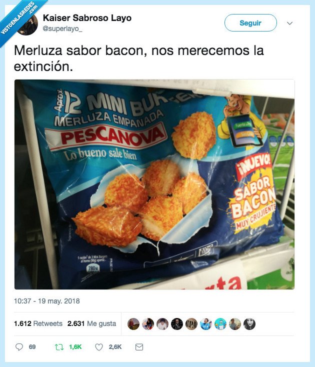 bacon,mutación,clase,merluza