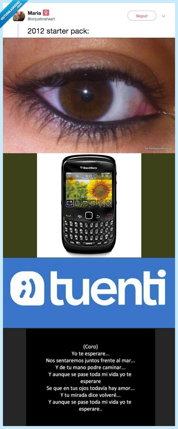 starter pack,tuenti,blackberry,2012