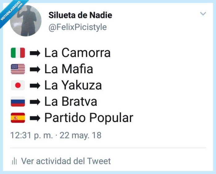 Política,humor,PP,Gürtel,caso aislado,mafia