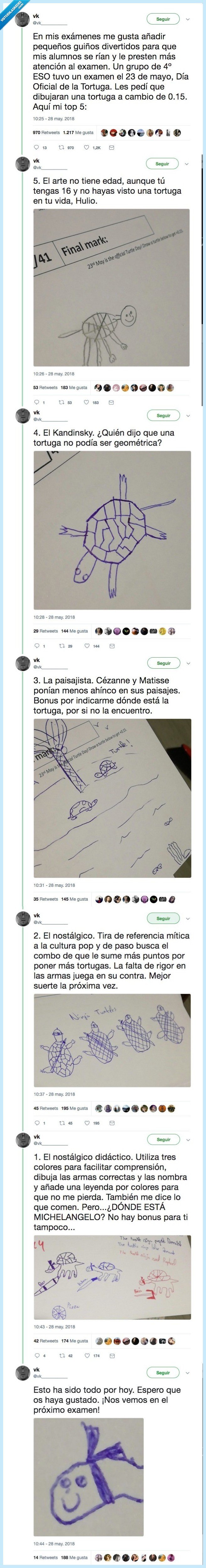 profesor,tortuga,top 5