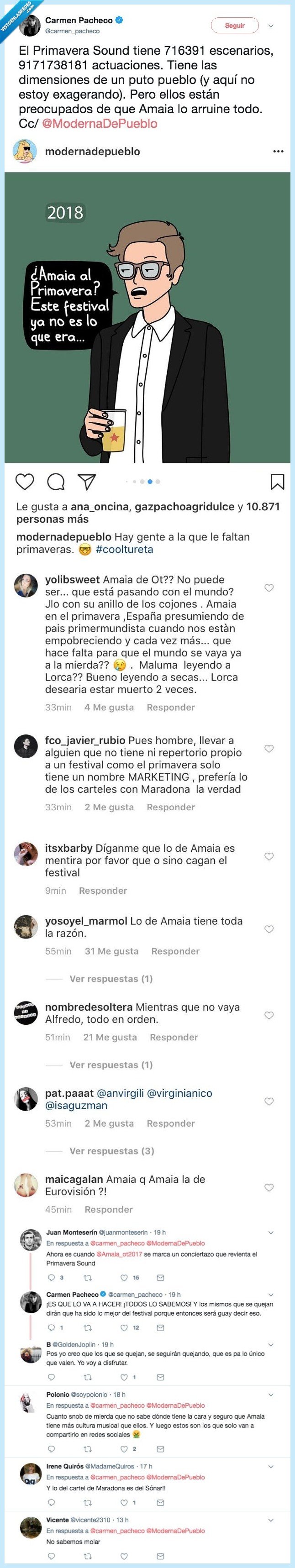 amaia,primavera sound,hipsters