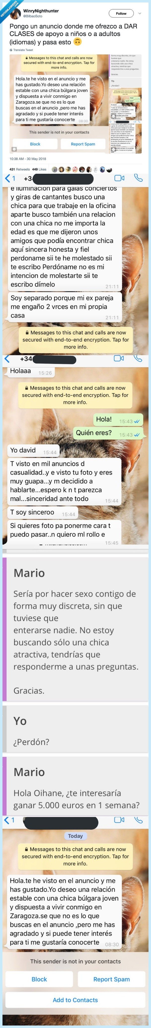 twitter,clases particulares,depravados