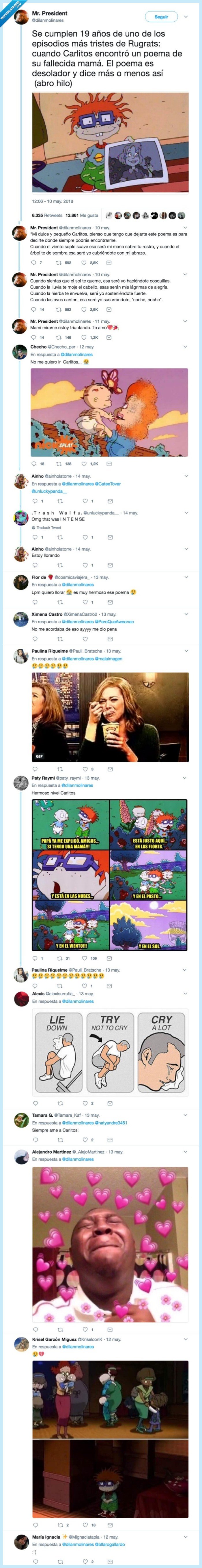 rugrats,carlitos,huérfano