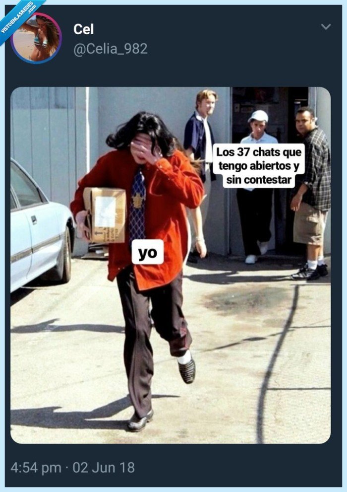 Chats,abiertos,contestar,ignorar