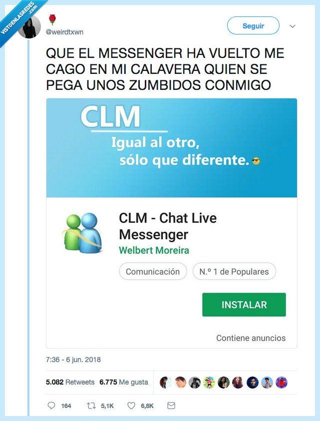 paren las rotativas,messenger,zumbido