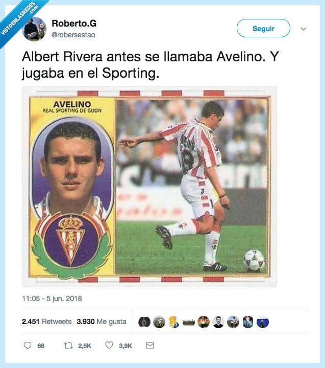 Como no servía para meter balones ahora se mete otras cosas,https://twitter.com/robersestao/status/1004106950999793665