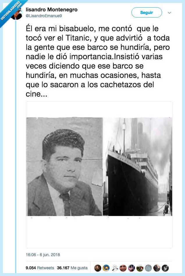 avisar,traidor,bisabuelo