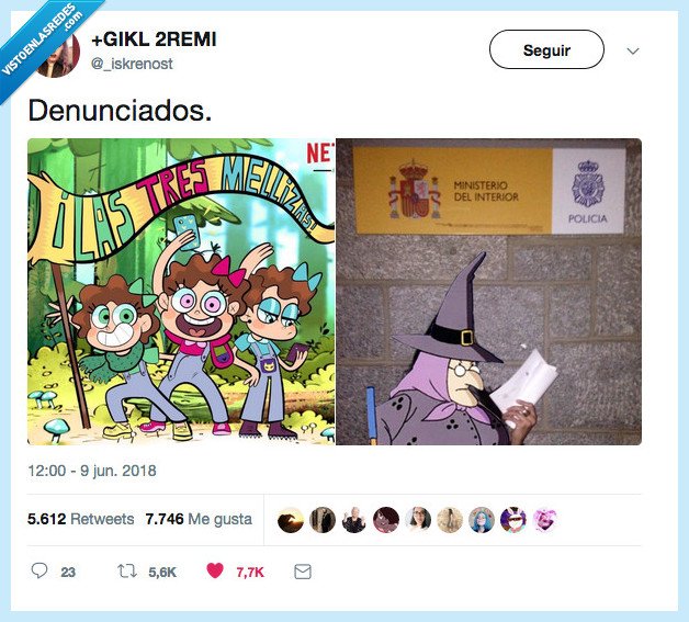 mellizas,arroba,policia