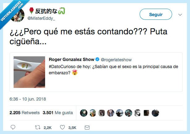 y yo pensando que era la semillita,sorpresa,cigueña