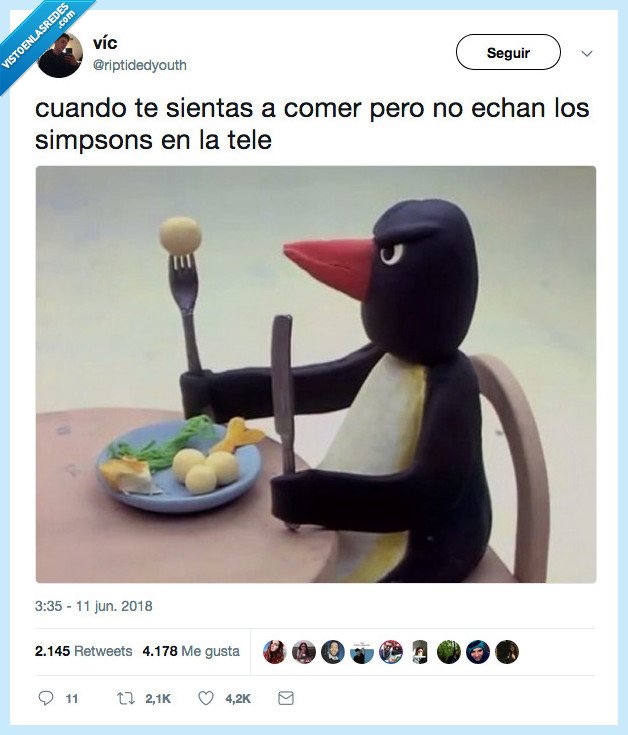 simpsons,tele,cabreo,lo mismo siento cuando me haces comer pimiento pero tk