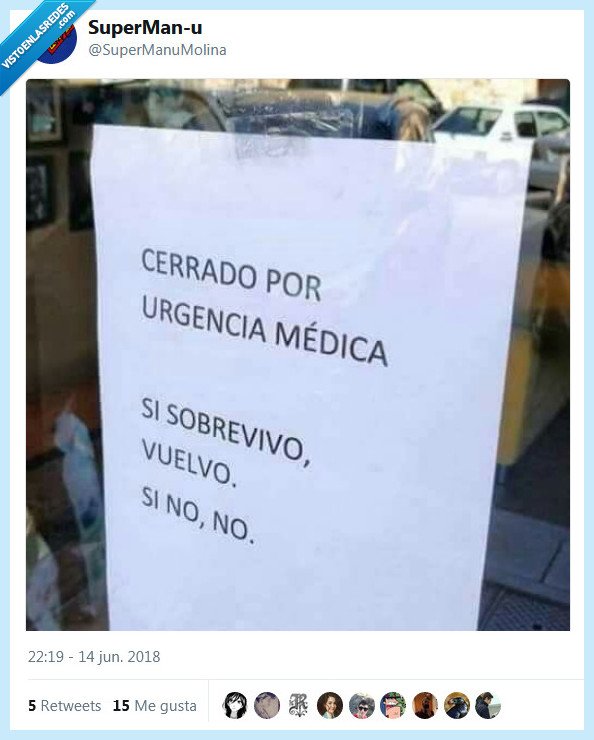 urgencia,cerrado,sobrevivir