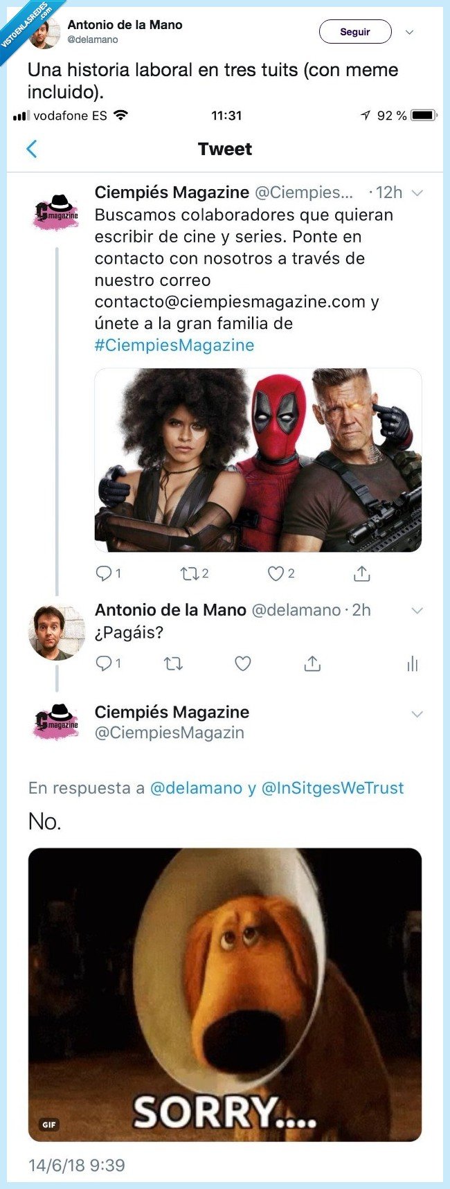 pagar,trabajar,tuits