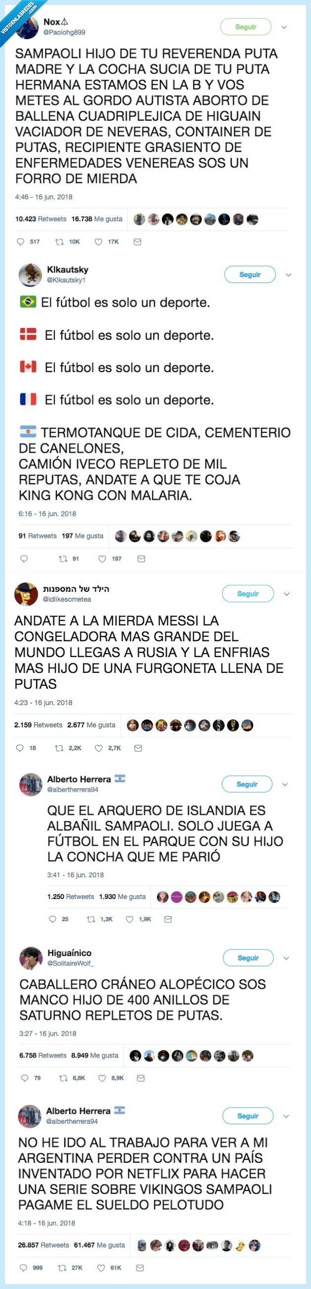argentina,insultar