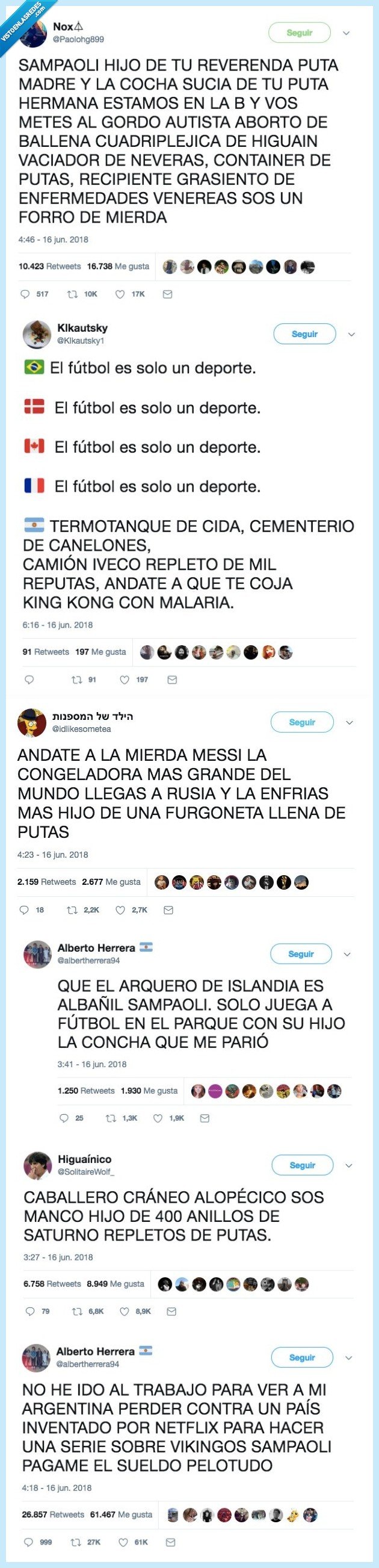 argentina,insultar