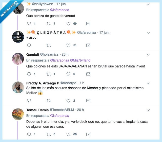 490132 - Pone un anuncio ofreciendo sus servicios para realizar tareas del hogar y se encuentra con un pieza de mucho cuidado, por @lafaraonaa