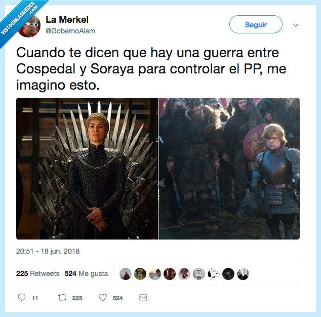 cospedal,cersey,soraya,adios