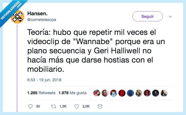 490213 - ¿Era Geri Halliwell la Spice Torpe? Según la teoría de @cometelasopa SÍ