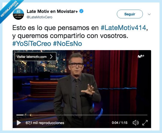 490313 - Buenafuente deja la comedia de lado para dar una lección sobre la sentencia de la Manada, por @LateMotivCero @buenafuente