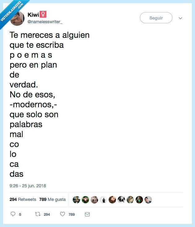 poesía,no,ser