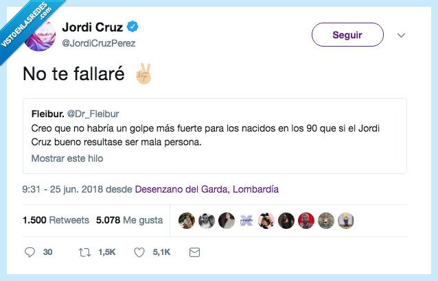 490602 - Es imposible que sea mala persona, por @JordiCruzPerez