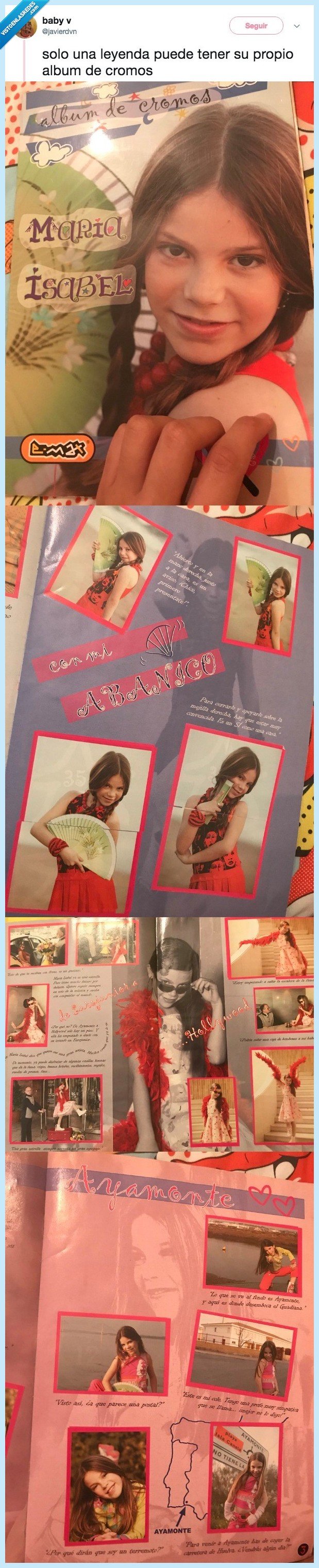 maría isabel,album,creativo