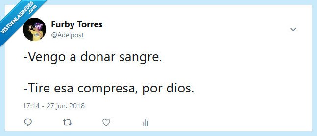 donar sangre,compresa