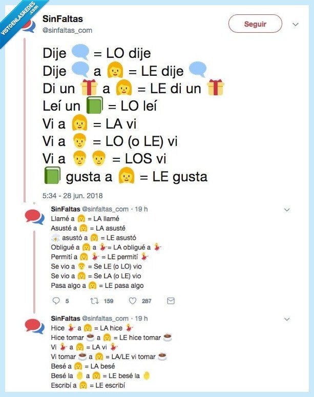 hilo,laismo,leismo,madrileño