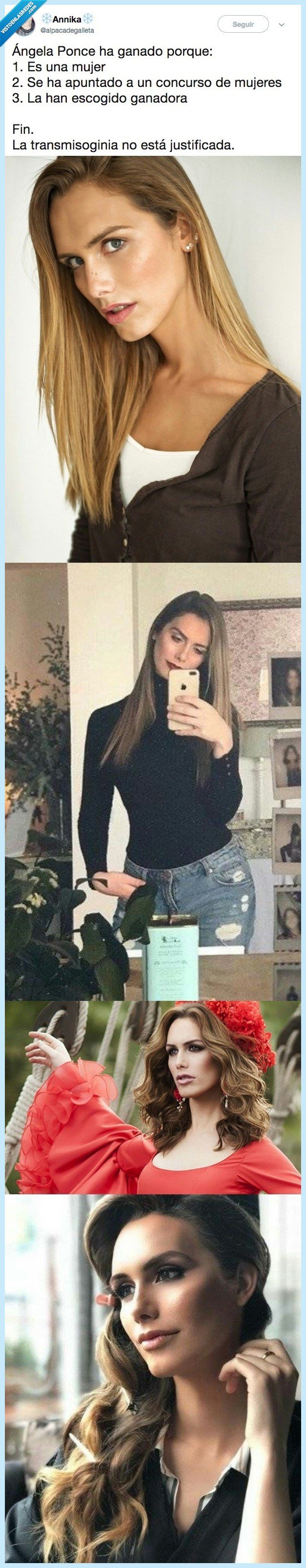 490881 - Así es la nueva Miss España: se llama Ángela y es una MUJER trans y no pasa absolutamente nada, por @ alpacadegalleta