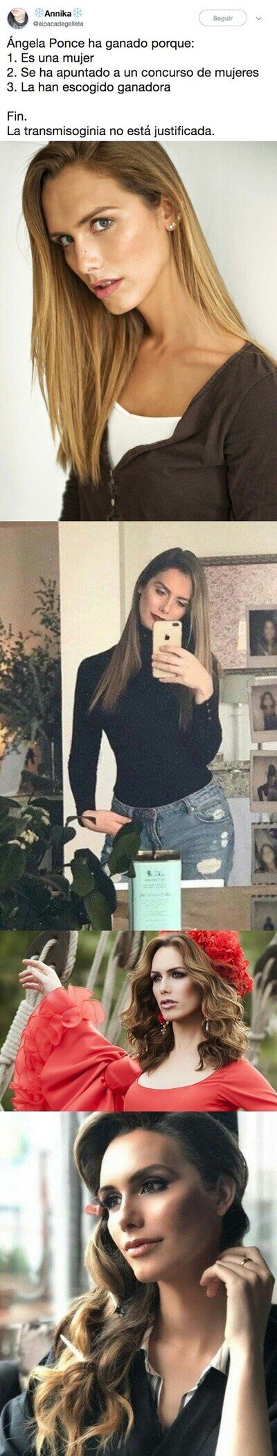 490881 - Así es la nueva Miss España: se llama Ángela y es una MUJER trans y no pasa absolutamente nada, por @ alpacadegalleta