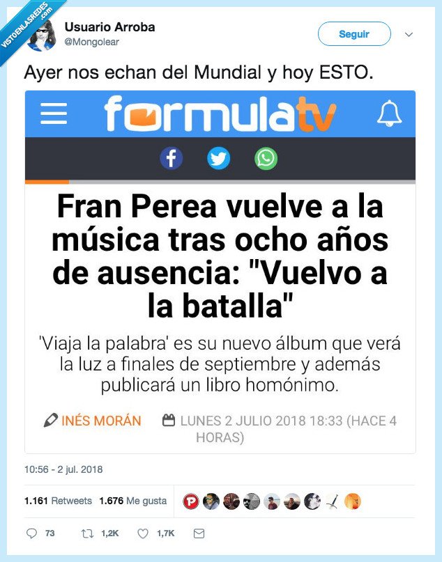 fran perea,desgracia,junta
