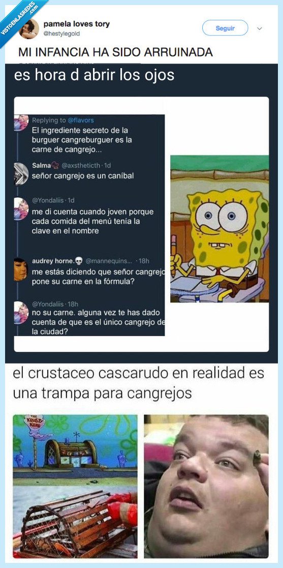 bob,arruinar,infancia,dios lloro