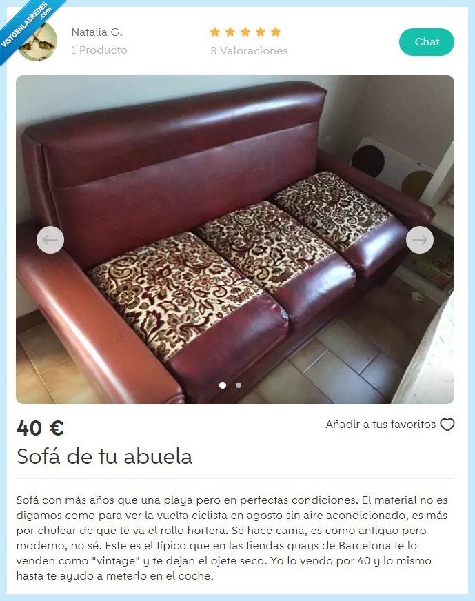 wallapop,sofa,vida,ver