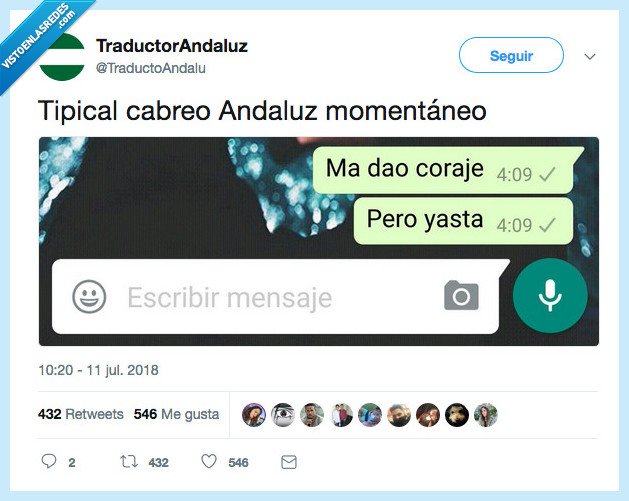 ma dao coraje,cabreo,z al ale le da coraje y nada que tengo hambre