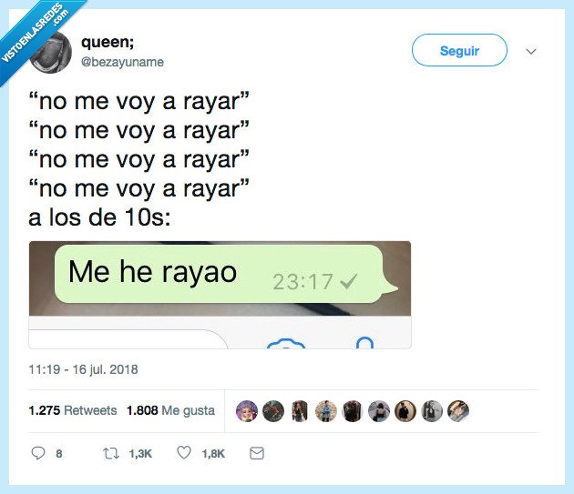 tal cual,rayar,locura