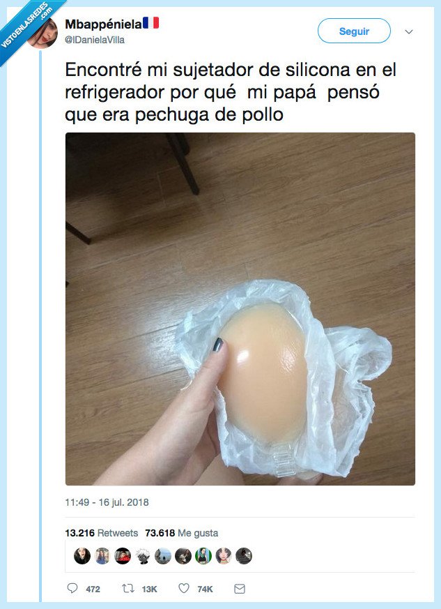 pechuga,sujetador,congelador