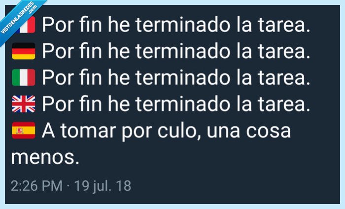 Twitter,español,a tomar por culo,pues muy bien,he terminado,RRSS