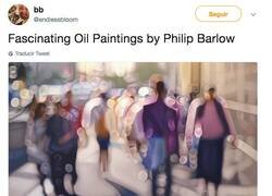 Enlace a Pintor ultrarealista con miopía, por @__glorius