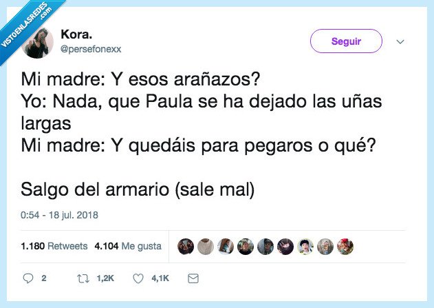 salir del armario,madre
