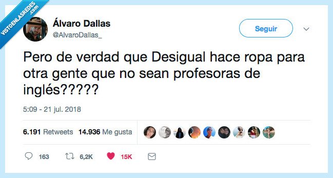 perfil,desigual,profe de ingles,yaya catalana