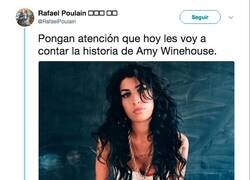 Enlace a Amy Winehouse: el hilo que muestra su vida llena de luces y sombras, por @RafaelPoulain